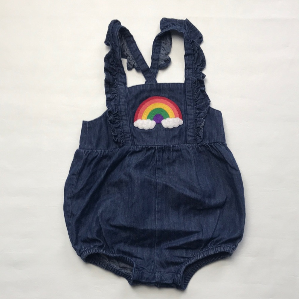 **Hanna Andersson Bubble Romper (size 80)